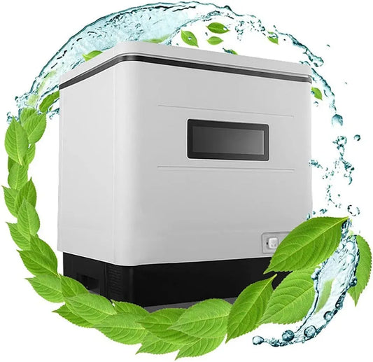 Lavastoviglie, 220 V, portatile, acciaio inox, 360 gradi