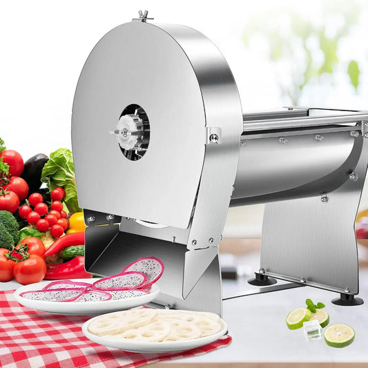 0-10mm Tagliaverdure elettrico Gastro Cucina Acciaio taglio
