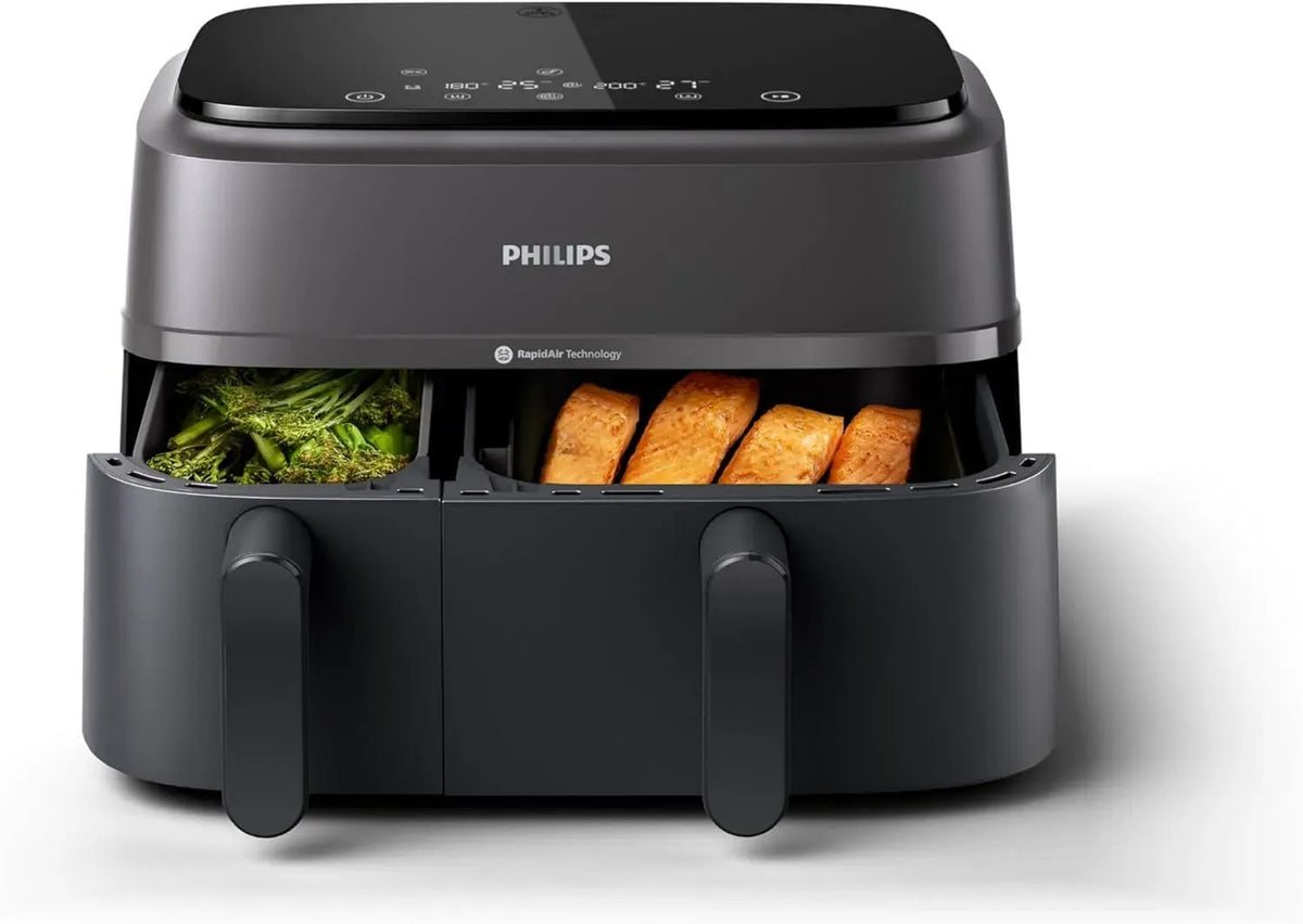 Philips 3+6L Friggitrice ad aria, 9 L, pannello IPS