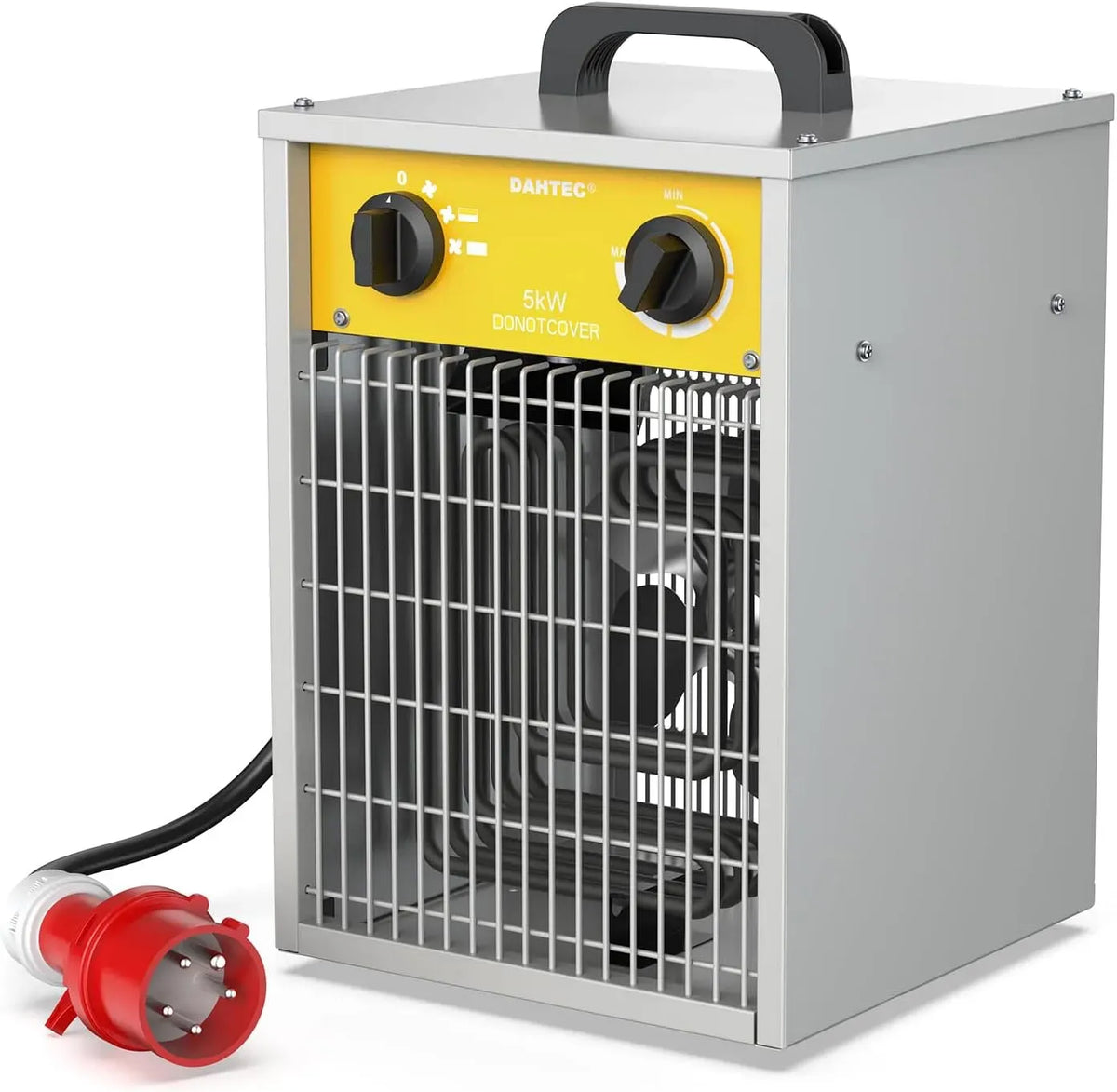 Ventilatore, 5000 W, industriale, ventola per circolazione dell'aria, Radiatore Elettrico