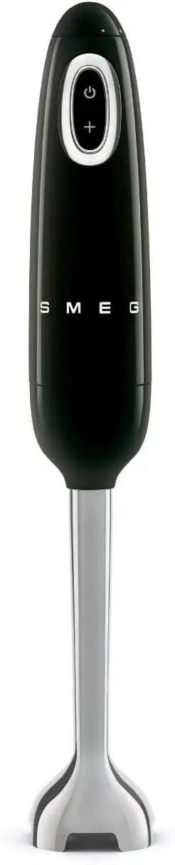 Smeg HBF11BLEU Frullatore, 700 W, nero, mixer da cucina, Funzione Turbo e Sistema di Taglio Flowblend