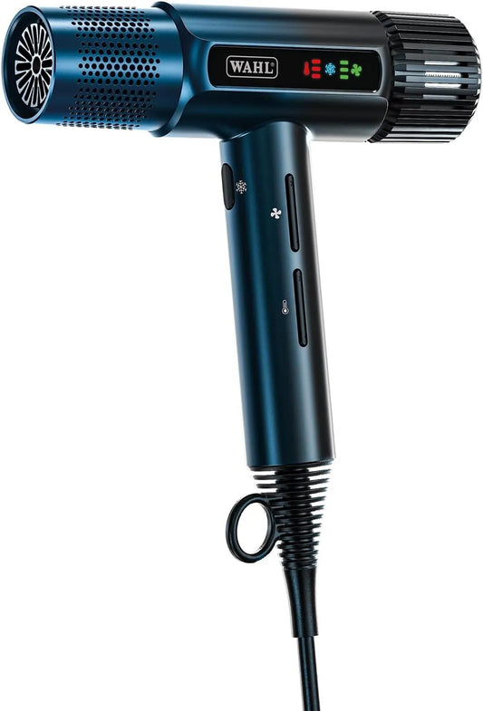 Diffusore, blu, Wahl Vanquish, Asciugacapelli Ionico con Diffusore