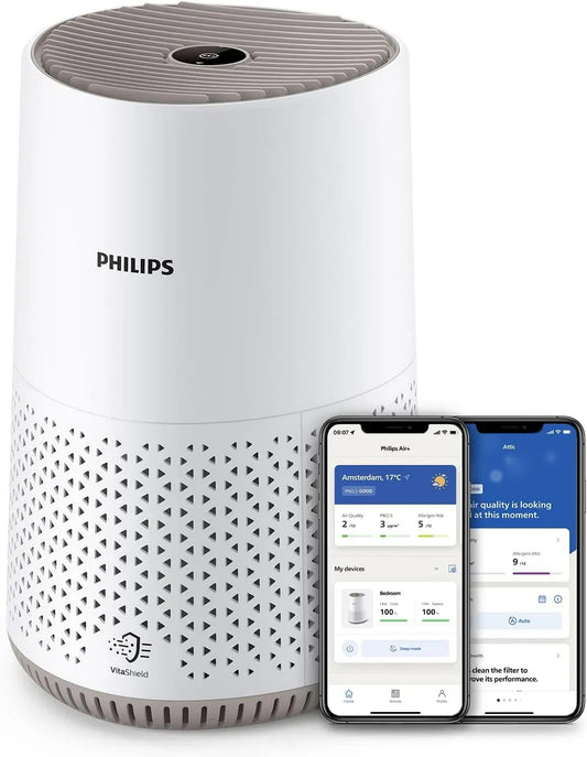 Philips Purificatore d'aria, 170 m³/h, pannello IPS, 44m², filtro HEPA